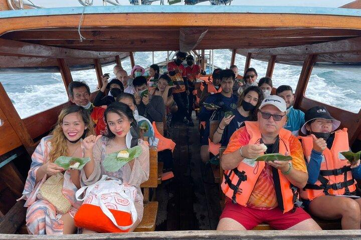 4 Islands Snorkeling Tour by Longtail Boat from Krabi with Walk on Tombolo