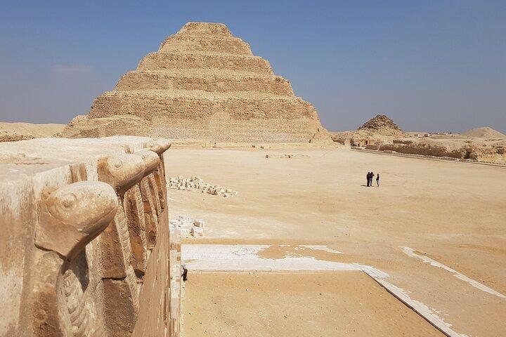 Inside Saqqara Pyramid Half Day Tour