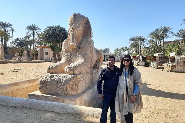 Sakkara step pyramids and Memphis half day tour from Cairo and Giza hotels