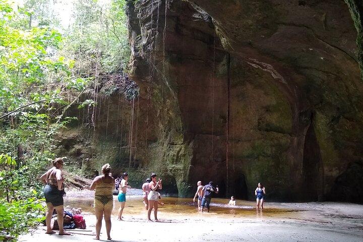 Exploring the Caves and the Waterfalls in the Amazon - Full Day