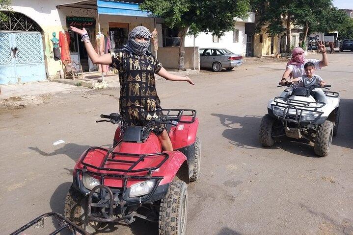 Private tour Giza Pyramids ,One Hour Quad Bike Ride and 45 Minute Camel Ride
