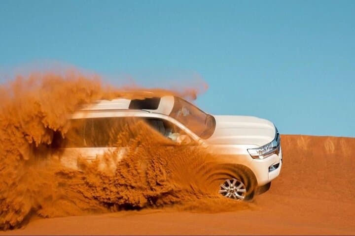 Dubai evening desert safari and camp with dinner