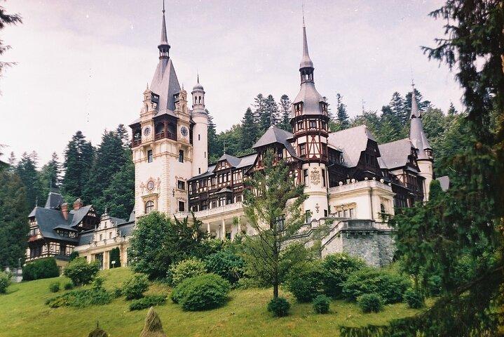 From Bucharest: Dracula's Castle, Peles Castle and Brasov Old Town Full Day Tour