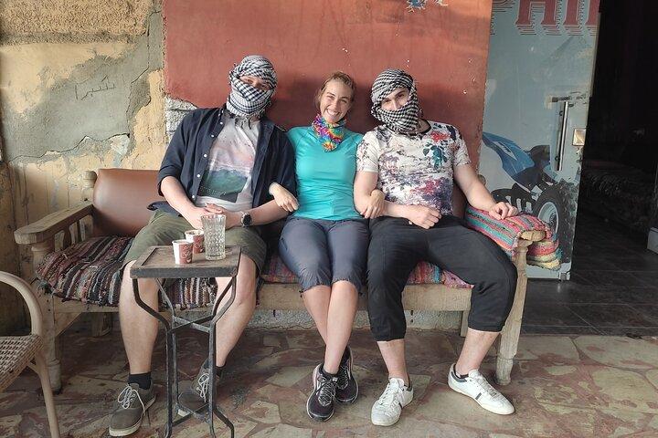 Quad Biking (ATV) at Giza pyramids Desert with Sunset Option