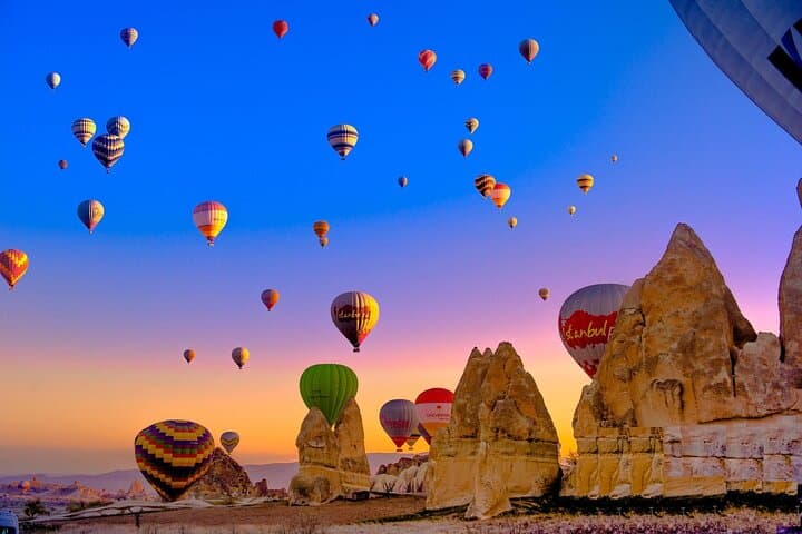 Istanbul & Cappadocia Travel Package with Balloon Ride Option