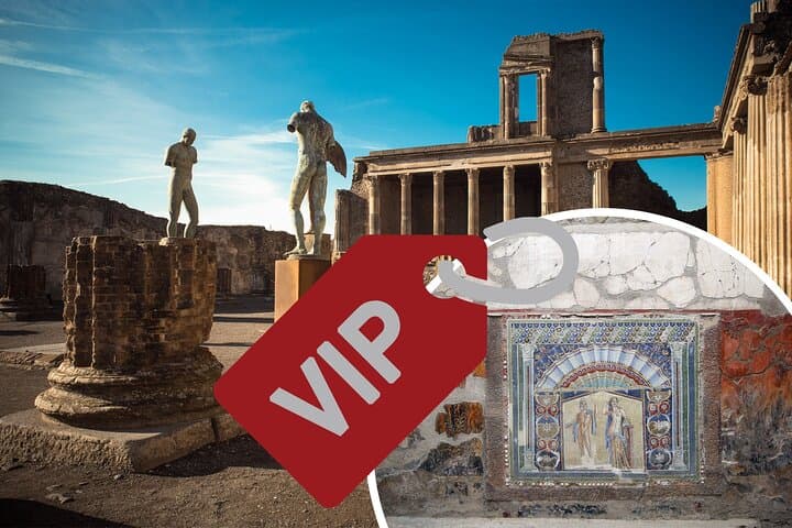 Discovering Pompeii and Herculaneum - VIP Tour with Lunch