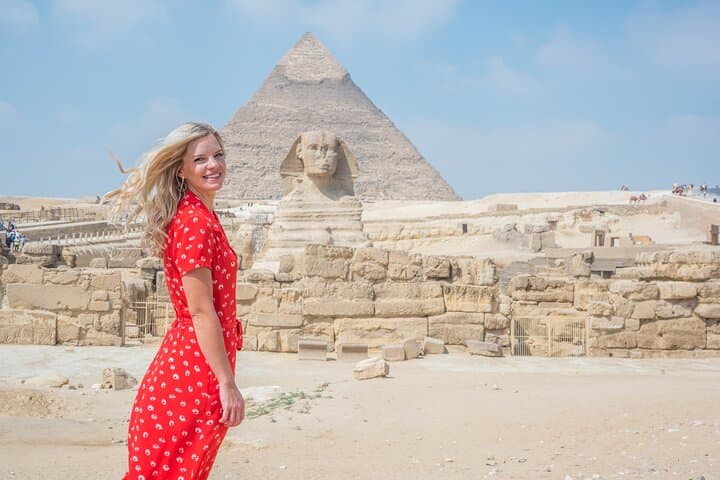Giza Pyramids, Sphinx, Saqqara and Memphis Full-Day Cairo Tour