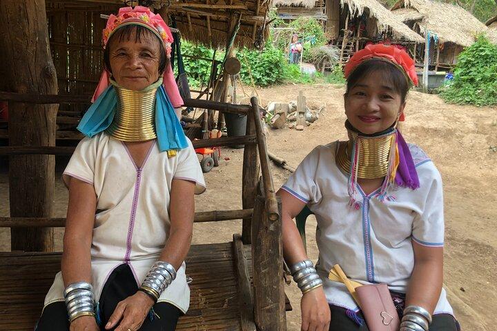 Half Day Long Neck hill tribe and Elephant POOPOOPAPER Park (Private Tour)