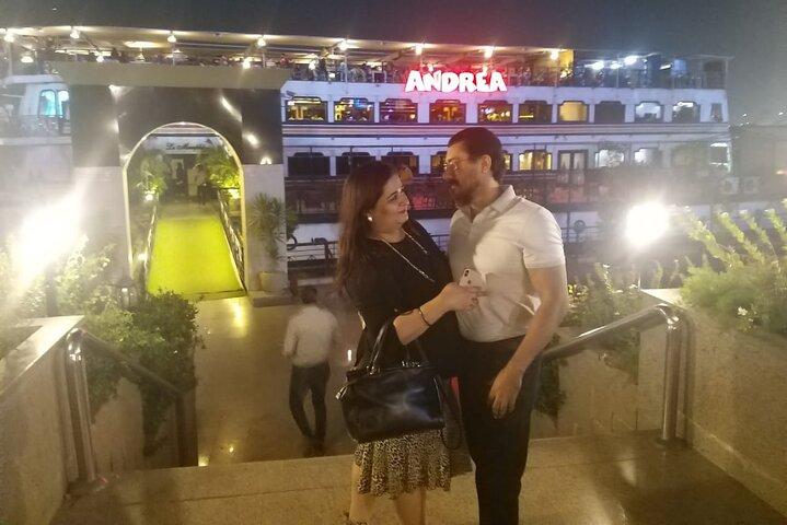 Day Tour Giza pyramids and dinner Nile cruise with Dinner from Cairo Giza hotels