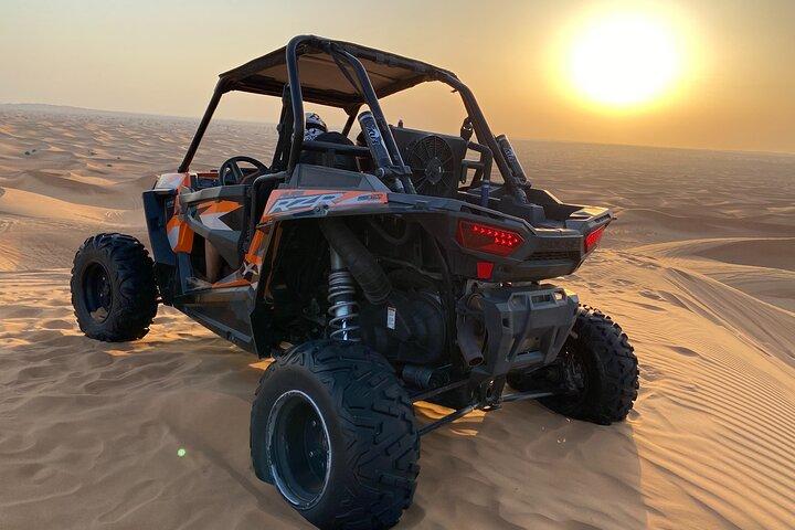 Evening Desert Safari with Dune Buggy Ride& BBQ Dinner–Shared Car