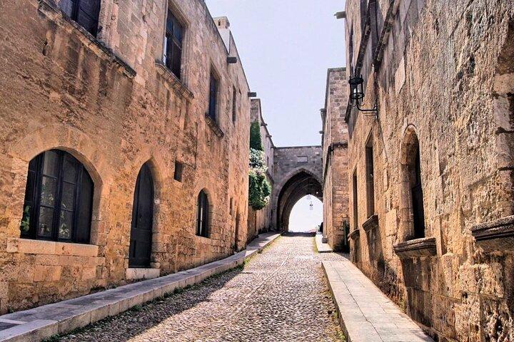 Private Half-Day Food Tour in the Rhode's Medieval Town
