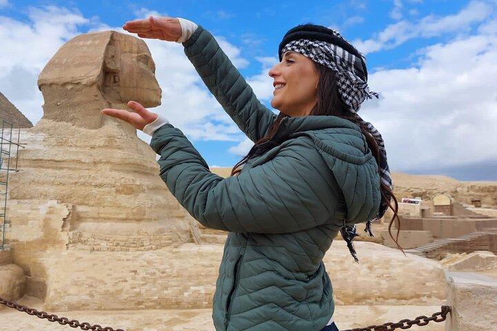 Private Tour Giza Pyramids, Sphinx, Memphis, Saqqara Lunch&Camel