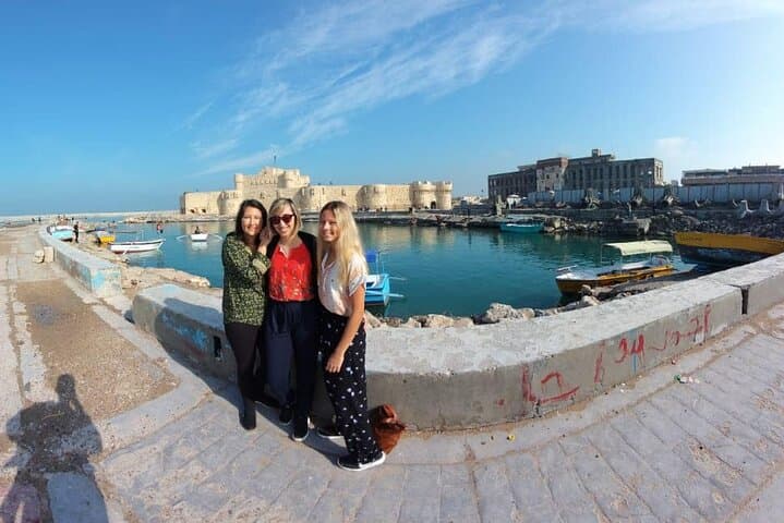 10-Hours day trip Alexandria from Cairo by private vehicle