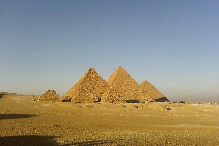 Pyramids of giza ,Sphinx,riding camel and driving a quad bick ATV.
