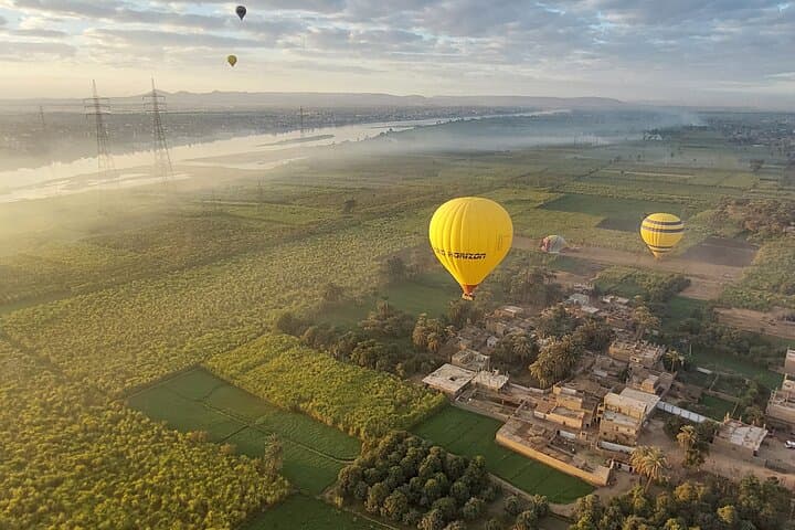 Hot Air Balloon Ride Over Luxor