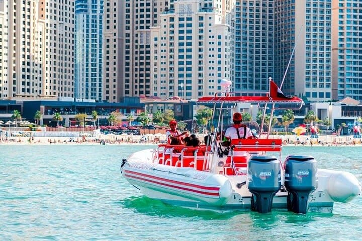Dubai Speedboat Tour - Marina, Atlantis, Palm & Burj Al Arab
