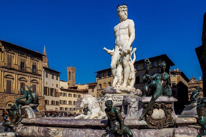 Florence in one day with a localGuide: David-City walk-Uffizi