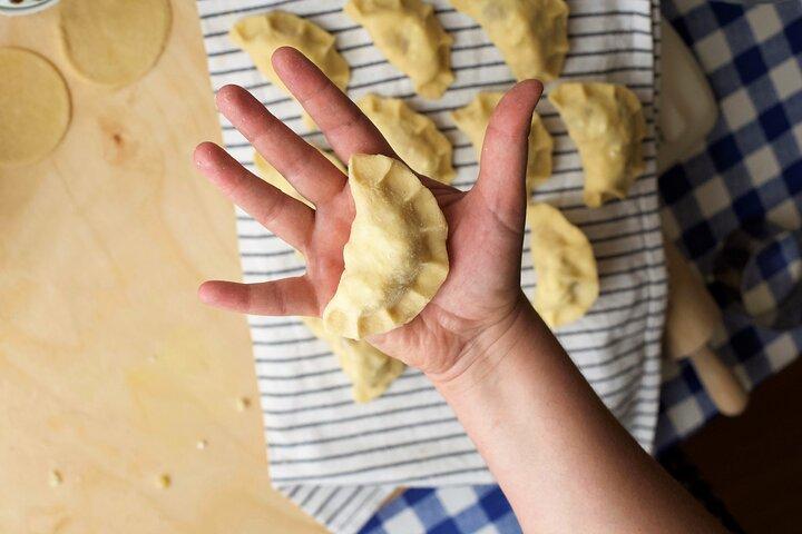Krakow Pierogi Cooking Class with Market Shopping + Local Snacks