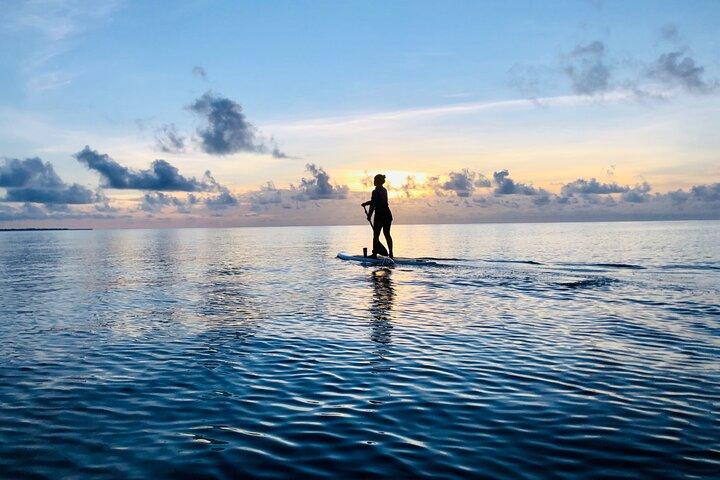 Paddle Board at Sunrise or Sunset in Cancun