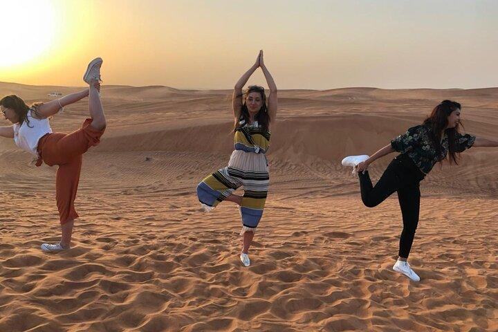 Dubai Desert Safari 4x4 Dune Bashing with Camel Riding