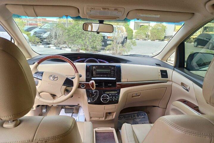 Mini Van Bus Rental Dubai 6 Seater Tourist Car