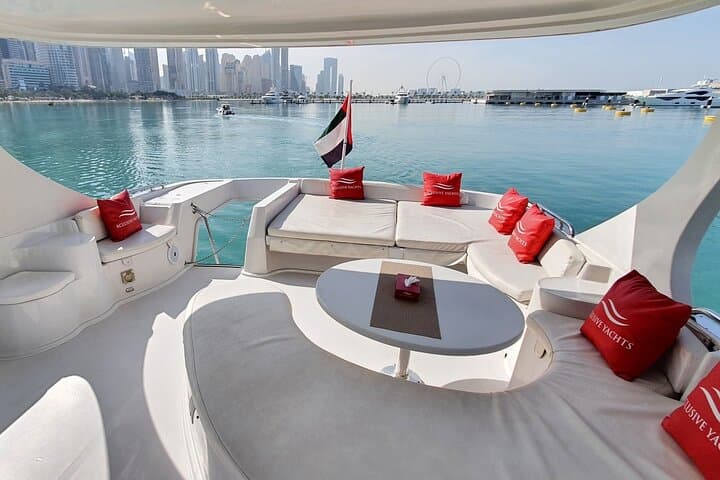 Private Dubai 2 Hours Luxury Yacht Charter with BBQ Option