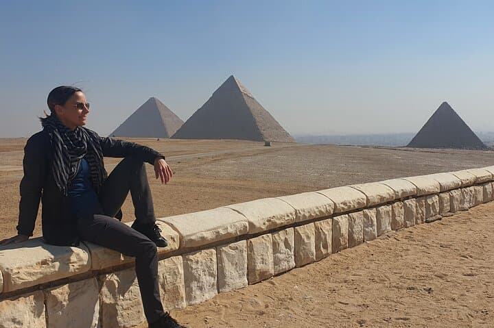 Giza pyramids,Egyptian Museum, Khan El khalili Bazar and Moez Street