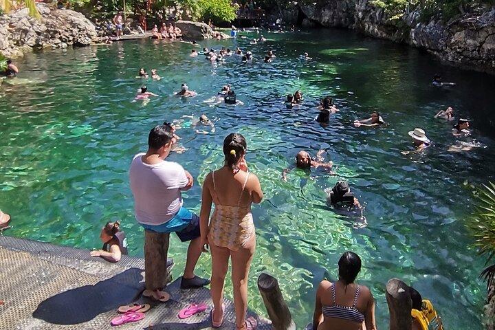 Tour Cenotes : Tulum ruins, Ahau sculpture, Playa del Carmen