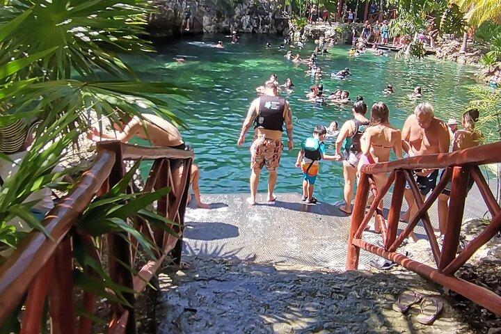 Tour Cenotes : Tulum ruins, Ahau sculpture, Playa del Carmen