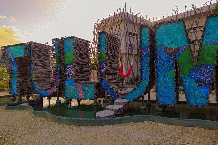Tour Cenotes : Tulum ruins, Ahau sculpture, Playa del Carmen