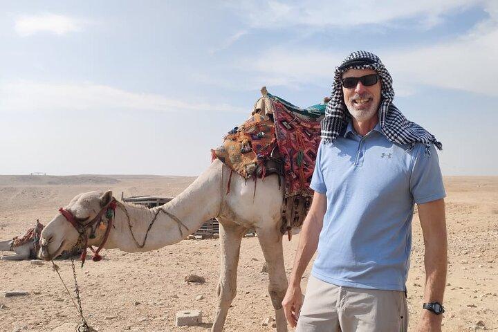 Full day tour to Giza pyramids, Sphinx, Memphis and Saqqara