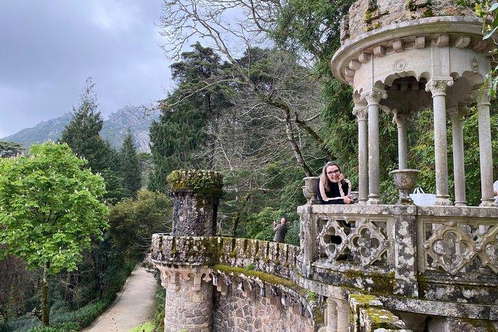 Lisbon to Sintra Pena & Regaleira guided tour in 8pax group