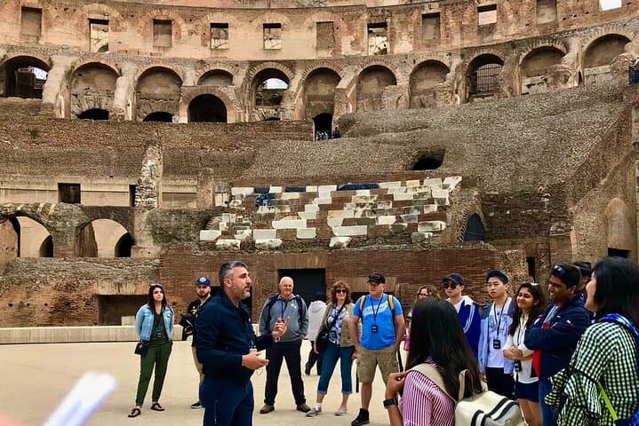 Exclusive Colosseum Arena Floor & Roman Forum Private Guided Tour