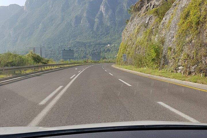 Private Transfer from Budva to Podgorica Airport and city