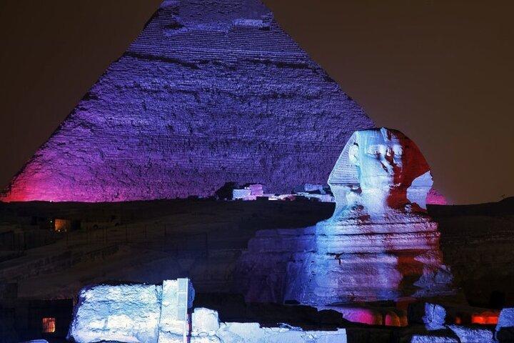 Sound And Light Show At The Pyramids