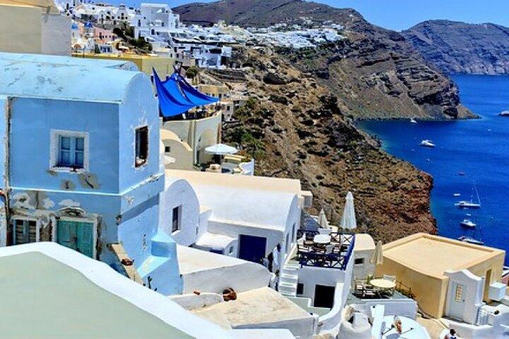 10 Day Group Tour, Mycenae, Delphi, Meteora, Santorini & Mykonos