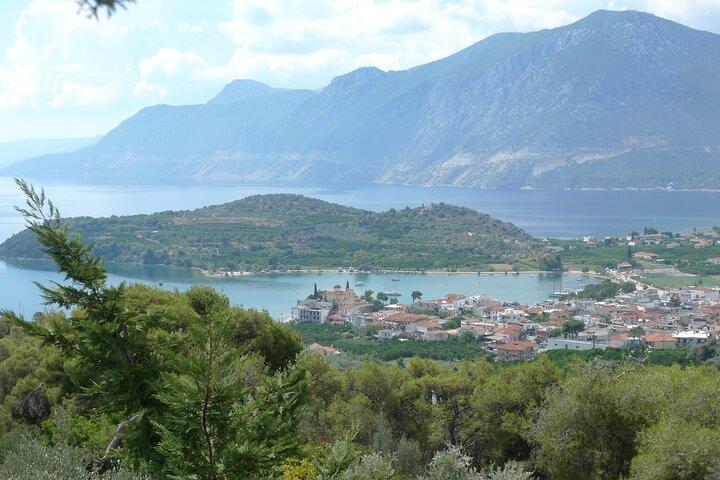 One Day Spanish Guided Tour in Corinth Canal Mycenae Nafplion