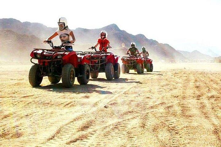 PRIVATE ATV Quad Bike Tour at Pyramids of Giza with Lunch