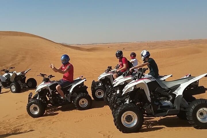 Red Dunes Lahbab Safari with BBQ Dinner and Quad Bike