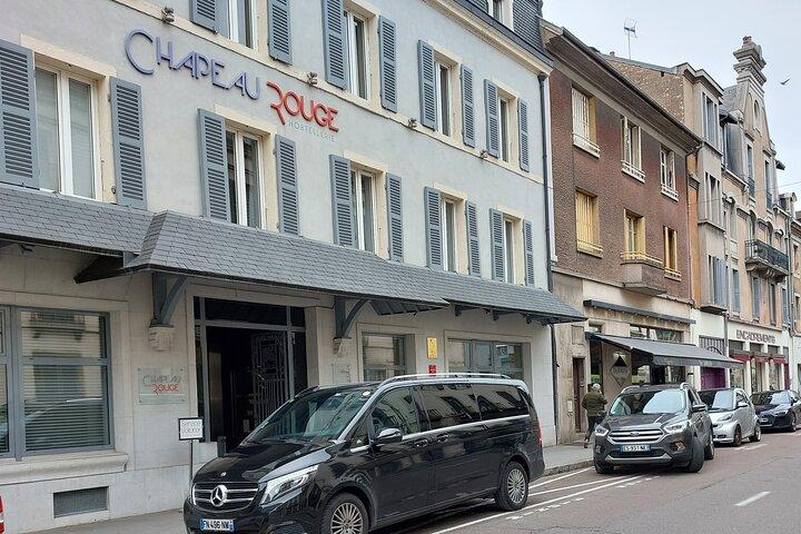 Private transfer from Paris city or CDG to Dijon or Beaune