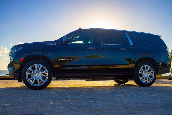 Luxury Suv Departures from Cancun Hotel Zone to Airport