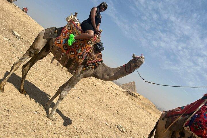Private Giza pyramids ,Egyptian museum ,Camel and quad bike ATV