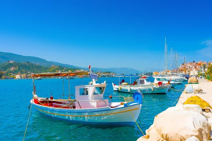 Athens Full-Day Saronic Islands Cruise with Lunch & Entertainment