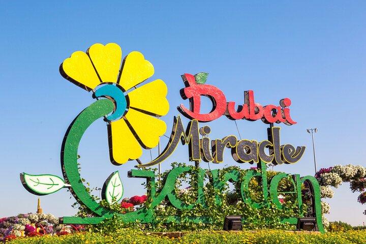 Dubai Miracle Garden Ticket with Transfer
