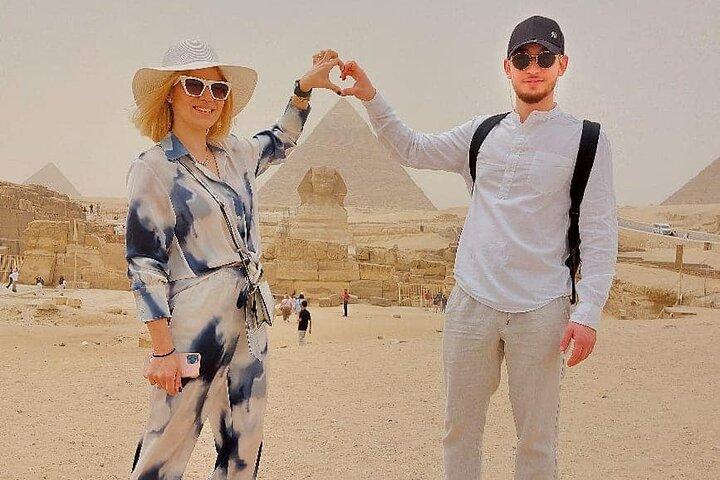 8 Hour Giza Pyramids , Sphinx & Coptic Cave Church from Cairo