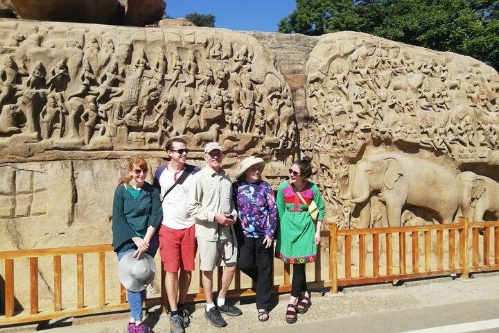 Mahabalipuram walking tour by tourism ministry approved company