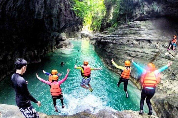 Kawasan Falls Canyoneering w/ Lunch & Transfers from Cebu City