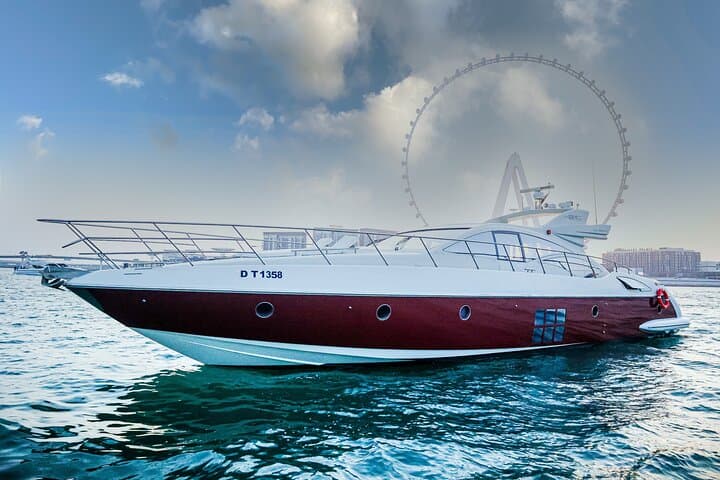 Private 68ft Azimut Yacht Cruise