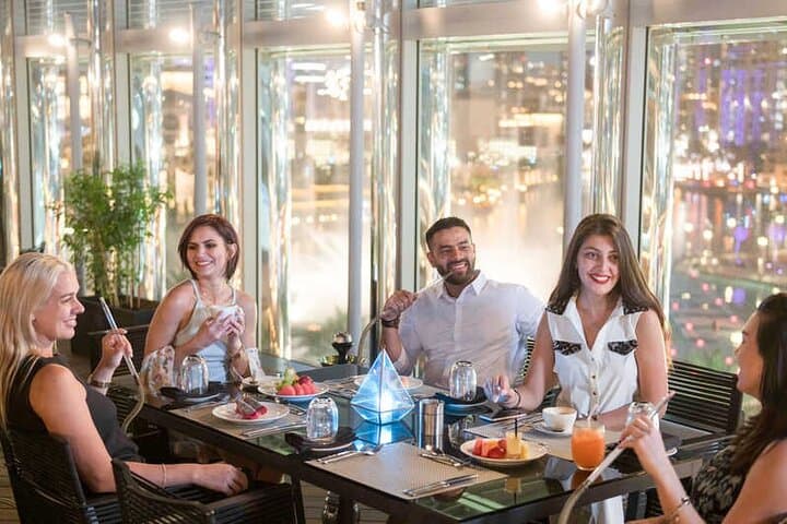 Dubai Night Tour: Burj Khalifa Ticket and The Burj Club Meal