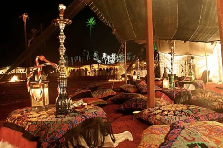 Overnight in Marrakech Desert Camp Camel Trekking All inclusive